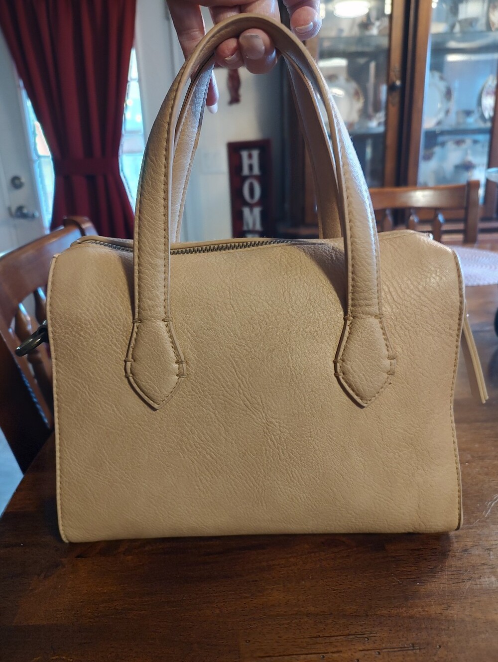 Universal Thread Beige Satchel Handbag
